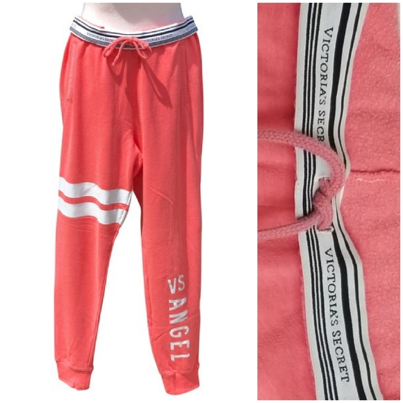 VICTORIA'S SECRET Pink Logo Joggers - Picture 1 of 11